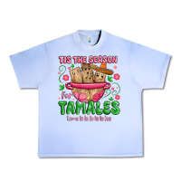Grape Ice tis the season for tamales tama la la la Urban Heavy Tee - MaliasSmallBusiness