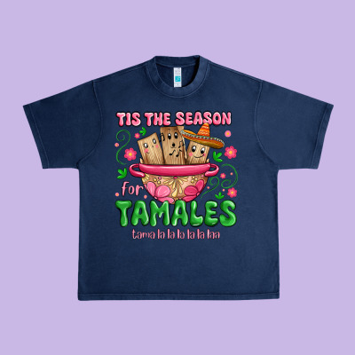 Urban Heavy Tee tis the season for tamales tama la la la