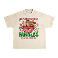 Sandshell tis the season for tamales tama la la la Urban Heavy Tee - MaliasSmallBusiness