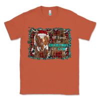 Copper all i want for christmas is a cow longhorn Classic Tee - RanaPortraitStore