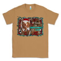 Toasted Coconut all i want for christmas is a cow longhorn Classic Tee - RanaPortraitStore