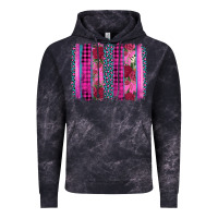 Cloud Black valentine's day floral leopard brushstroke Vintage Hoodie - AdoDesignShop