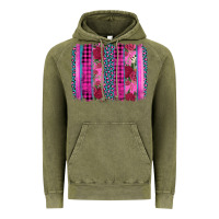 Vintage Olive valentine's day floral leopard brushstroke Vintage Hoodie - AdoDesignShop