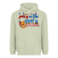 Matcha party in the usa Heavyweight Hoodie - AdoDesignShop
