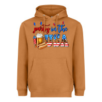 Meerkat party in the usa Heavyweight Hoodie - AdoDesignShop