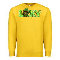 Lemon St Patricks Day Lucky Gnome Premium Sweatshirt - Jasminsmagicworld