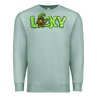 Seafoam St Patricks Day Lucky Gnome Premium Sweatshirt - Jasminsmagicworld