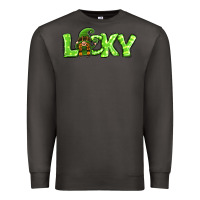 Smoke St Patricks Day Lucky Gnome Premium Sweatshirt - Jasminsmagicworld