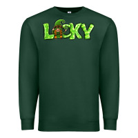 Sports Green St Patricks Day Lucky Gnome Premium Sweatshirt - Jasminsmagicworld