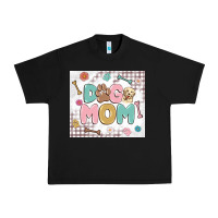 Black dog mom Urban Heavy Tee - MaliasSmallBusiness