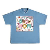 Pebble Blue dog mom Urban Heavy Tee - MaliasSmallBusiness