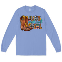Colony Blue just a small town girl Long Sleeve Tee - Zillion Design Studio