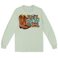 Matcha just a small town girl Long Sleeve Tee - Zillion Design Studio