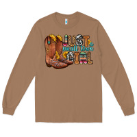 Toasted Coconut just a small town girl Long Sleeve Tee - Zillion Design Studio