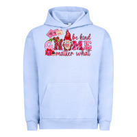 Pigment Grape Ice be kind gnome matter what Urban Hoodie - NancyCooperArtShop