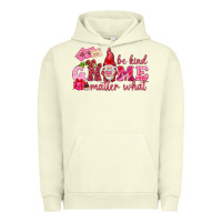 Pigment Pistachio be kind gnome matter what Urban Hoodie - NancyCooperArtShop