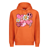 Carrot retro valentines day Premium Hoodie - MaliasSmallBusiness