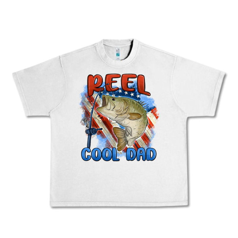 Reel Cool Dad Urban Heavy Tee by MaliasSmallBusiness | Teevron