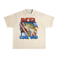Sandshell reel cool dad Urban Heavy Tee - MaliasSmallBusiness