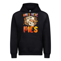 Black only here for the pies Urban Hoodie - MaliasSmallBusiness