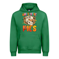 Emerald only here for the pies Urban Hoodie - MaliasSmallBusiness