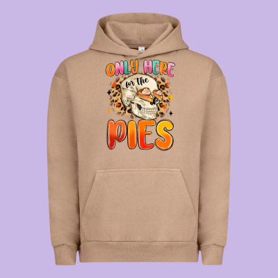 Only Here For The Pies Urban Hoodie Designed By Maliassmallbusiness