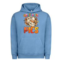 Pigment Pebble Blue only here for the pies Urban Hoodie - MaliasSmallBusiness