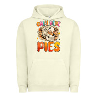 Pigment Pistachio only here for the pies Urban Hoodie - MaliasSmallBusiness