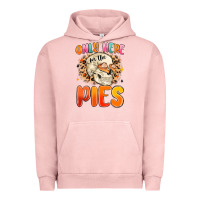 Pigment Salmon only here for the pies Urban Hoodie - MaliasSmallBusiness