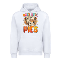 White only here for the pies Urban Hoodie - MaliasSmallBusiness