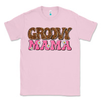 Bubblegum Pink groovy mama Classic Tee - texasbilliewilder