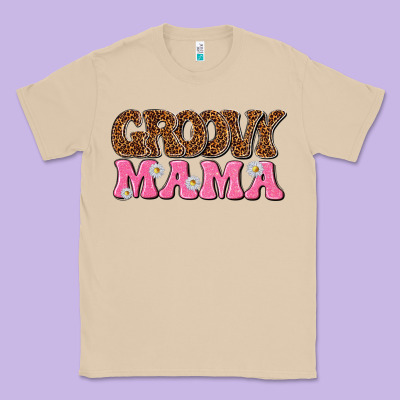 Groovy Mama Classic Tee Designed By Texasbilliewilder