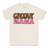 Natural groovy mama Classic Tee - texasbilliewilder