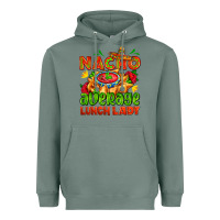 Sage nacho average lunch lady  with nacho Heavyweight Hoodie - AdoDesignShop