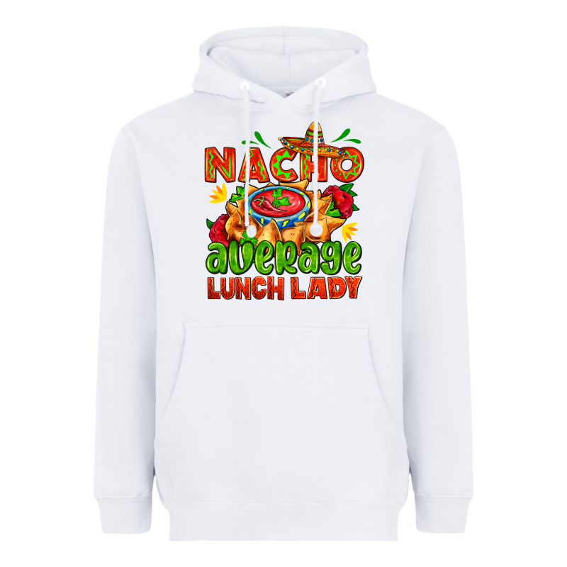 Nacho Average Lunch Lady  With Nacho Heavyweight Hoodie by AdoDesignShop | Teevron