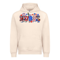 Sandshell 4th of july nurse Urban Hoodie - NancyCooperArtShop