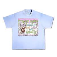 Grape Ice fueled by iced coffee and anxiety Urban Heavy Tee - MaliasSmallBusiness