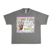 Tornado fueled by iced coffee and anxiety Urban Heavy Tee - MaliasSmallBusiness