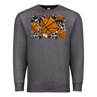 Charcoal Heather basketball background Premium Sweatshirt - JahusDesignShop