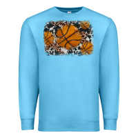 Ocean Blue basketball background Premium Sweatshirt - JahusDesignShop