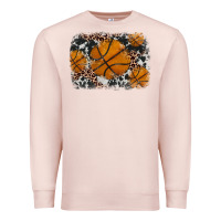 Pale Pink basketball background Premium Sweatshirt - JahusDesignShop
