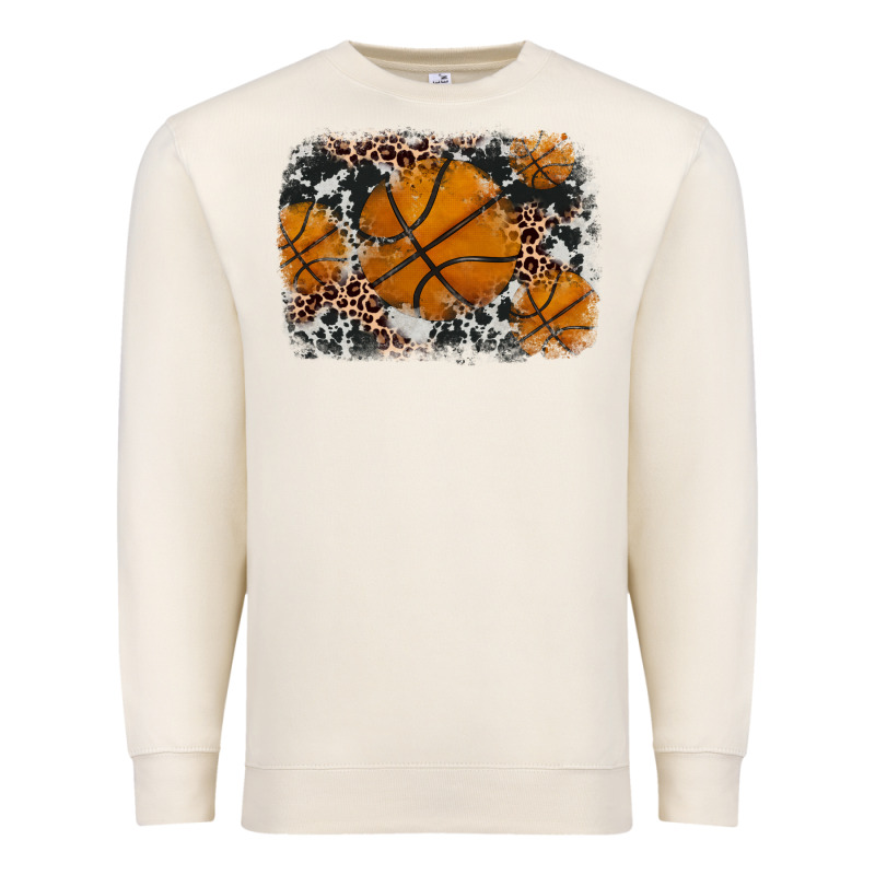 Basketball Background Premium Sweatshirt by JahusDesignShop | Teevron