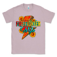 Lilac firefighter wife with lightning bolt Classic Tee - Zillion Design Studio