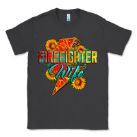 Smoke firefighter wife with lightning bolt Classic Tee - Zillion Design Studio