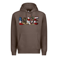 Coffee love army Premium Hoodie - MaliasSmallBusiness