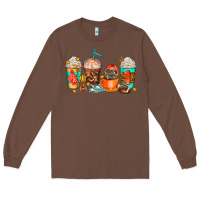Chestnut American football coffee cups Long Sleeve Tee - AdoDesignShop
