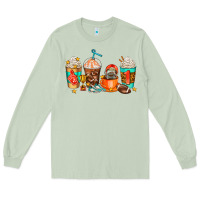 Matcha American football coffee cups Long Sleeve Tee - AdoDesignShop