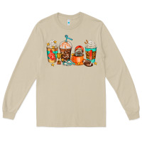 Mushroom American football coffee cups Long Sleeve Tee - AdoDesignShop