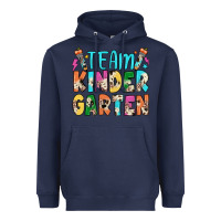 Navy team kindergarten Heavyweight Hoodie - JahusDesignShop