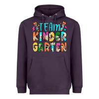 Plum team kindergarten Heavyweight Hoodie - JahusDesignShop